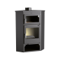 Poêle à bois de coin en acier, four supérieur de face, bûcher inférieur - DualFlame Poêle à bois de coin en acier, four supérieur de face, bûcher inférieur - DualFlame