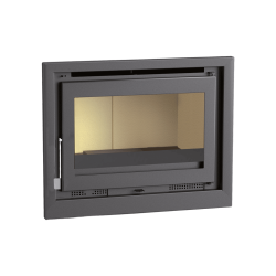 Insert à bois en acier 70cm - Gaïa
