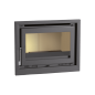 Insert à bois en acier 70cm - Gaïa Insert à bois en acier 70cm - Gaïa