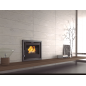 Insert à bois en acier, foyer en fonte - ZeniHeat