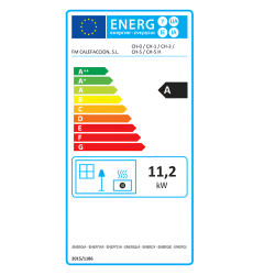 Poêle à bois en acier, de coin, bûcher inférieur - ThermoBalance